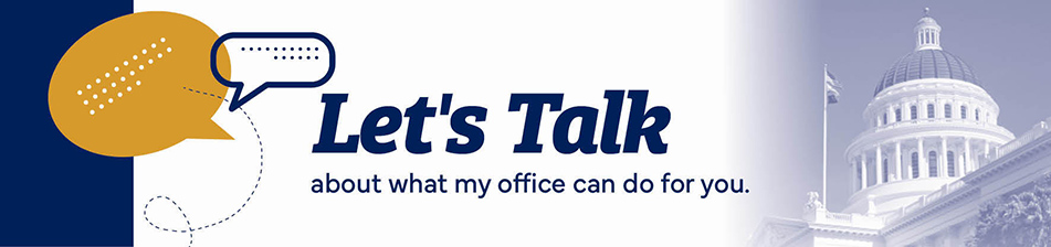 Let's Talk about what my office can do for you